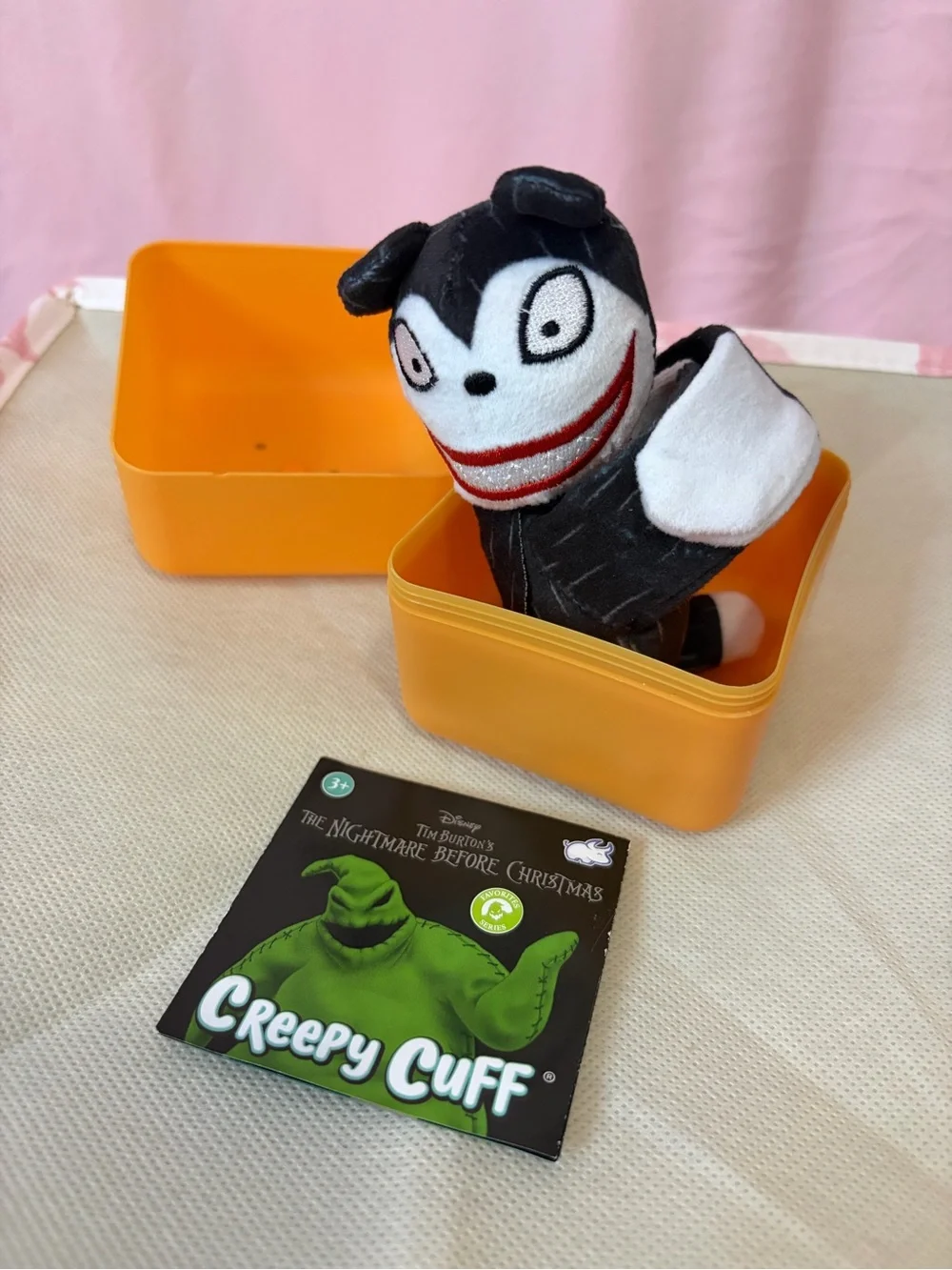 The Nightmare Before Christmas Creepy Cuff Teddy Vampire NWOT